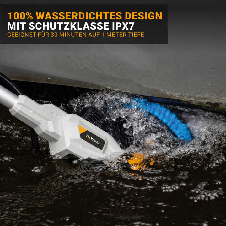 BATAVIA Twin® Brush Akku-Reinigungsbürste